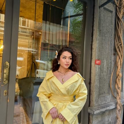 Radiant Modesty in Soft Yellow